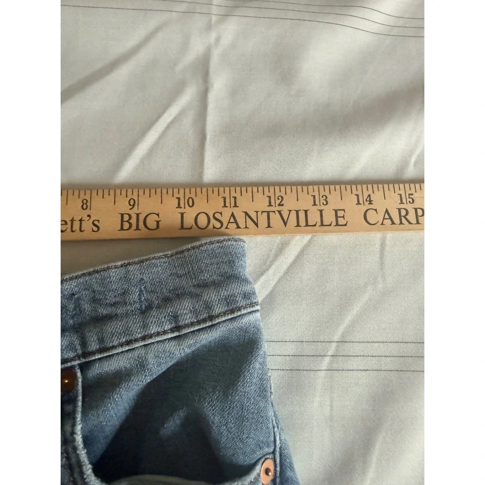 Madewell The Perfect Vintage Jean Medium Wash Raw Hem‎ High Rise Denim 25